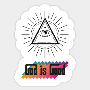God is good Sticker